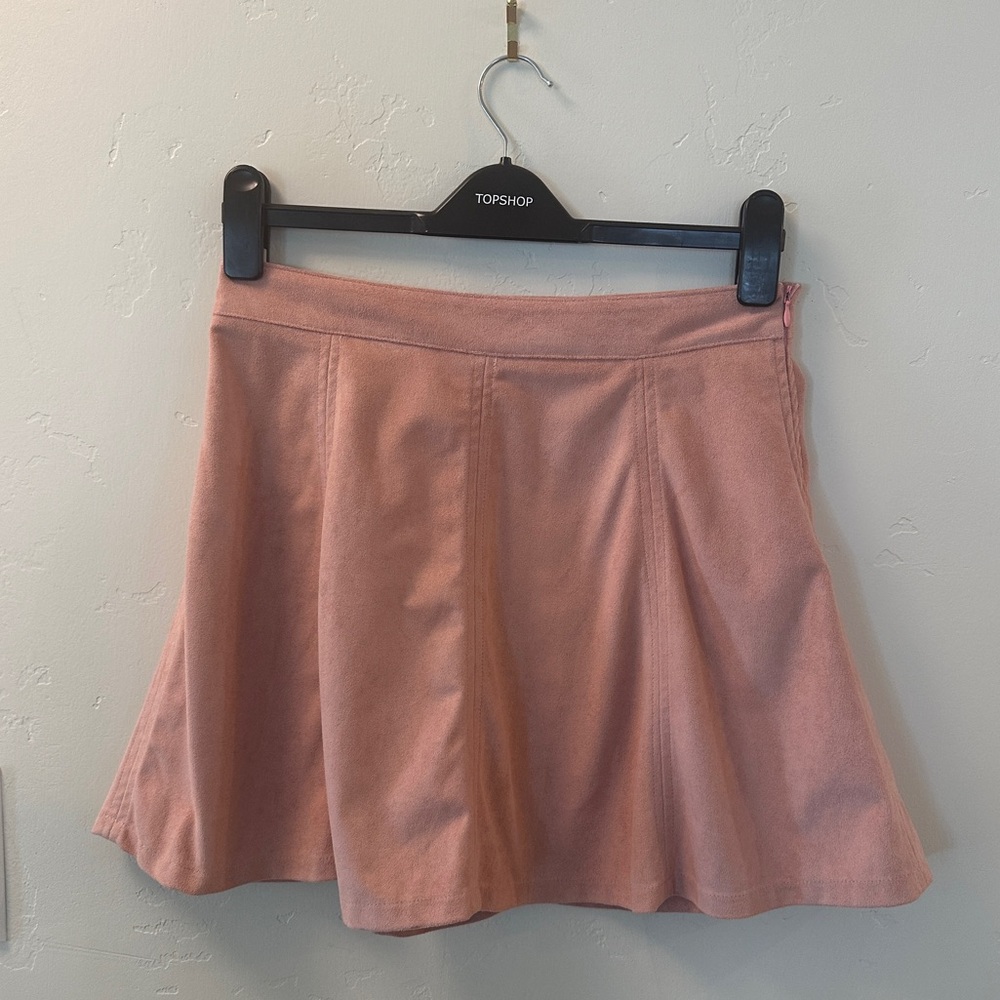She + Sky Blush Pink Skater Skirt